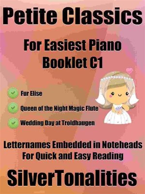 cover image of Petite Classics for Easiest Piano Booklet C1